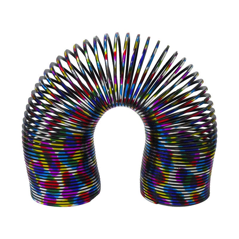 ファースト・アロー なが~いレインボーメタリッマジックスプリング 4柄アソート 206-302 1個(ご注文単位24個)【直送品】