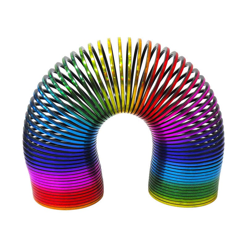 ファースト・アロー なが~いレインボーメタリッマジックスプリング 4柄アソート 206-302 1個(ご注文単位24個)【直送品】