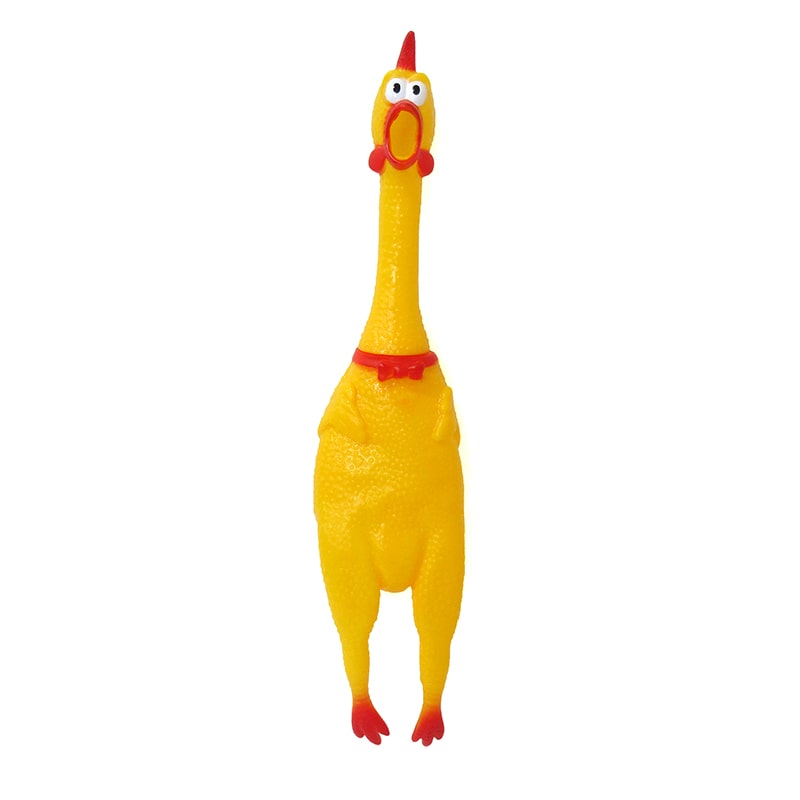 ファースト・アロー 叫ぶ!びっくりチキン イエロー 58cm 206-353 1個(ご注文単位6個)【直送品】