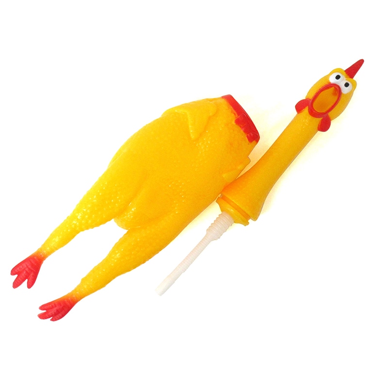 ファースト・アロー 叫ぶ!びっくりチキン　イエロー 58cm 206-353　1個（ご注文単位6個）【直送品】