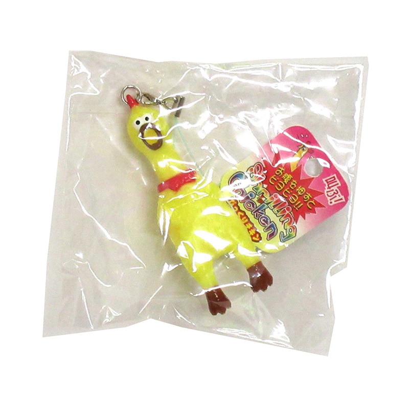 ファースト・アロー 叫ぶ!びっくりチキンストラップ 206-359 1個(ご注文単位20個)【直送品】