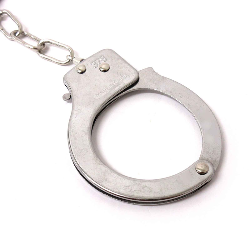 ファースト・アロー 手錠 鍵付き シルバー 206-440 1個(ご注文単位24個)【直送品】