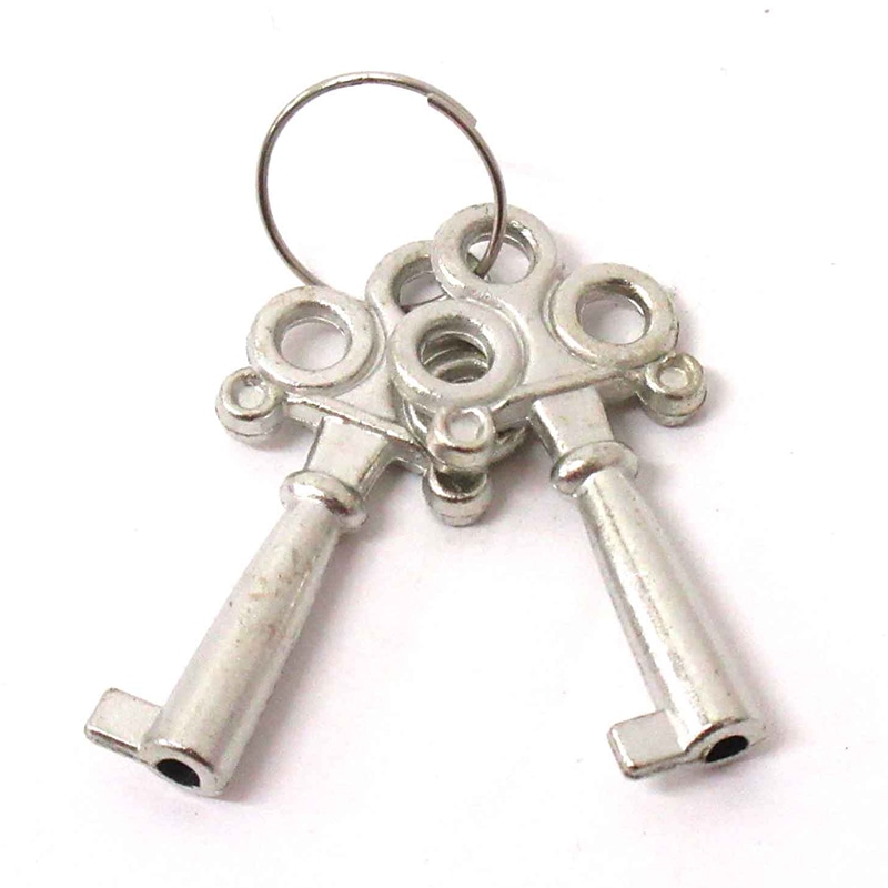 ファースト・アロー 手錠 鍵付き シルバー 206-440 1個(ご注文単位24個)【直送品】