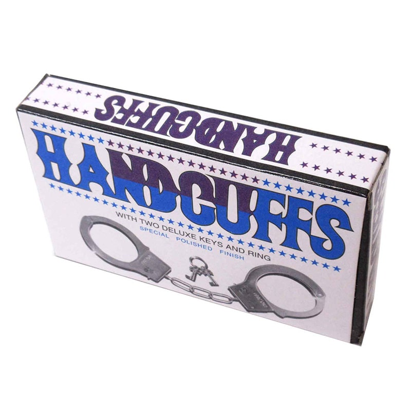 ファースト・アロー 手錠 鍵付き シルバー 206-440 1個(ご注文単位24個)【直送品】