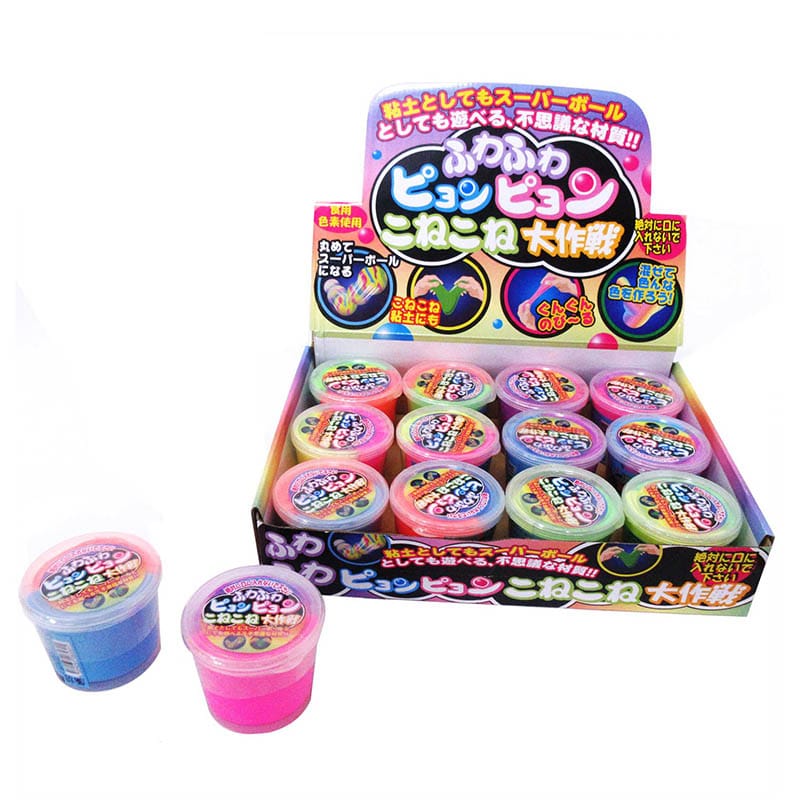 ファースト・アロー ふわふわぴょんぴょんこねこね大作戦 6色アソート 206-580 1個(ご注文単位12個)【直送品】