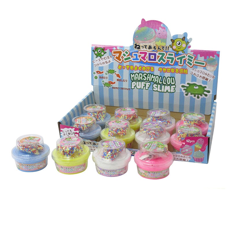 ファースト・アロー ねってあそんでマシュマロスライミー 4色アソート 206-589 1個(ご注文単位12個)【直送品】