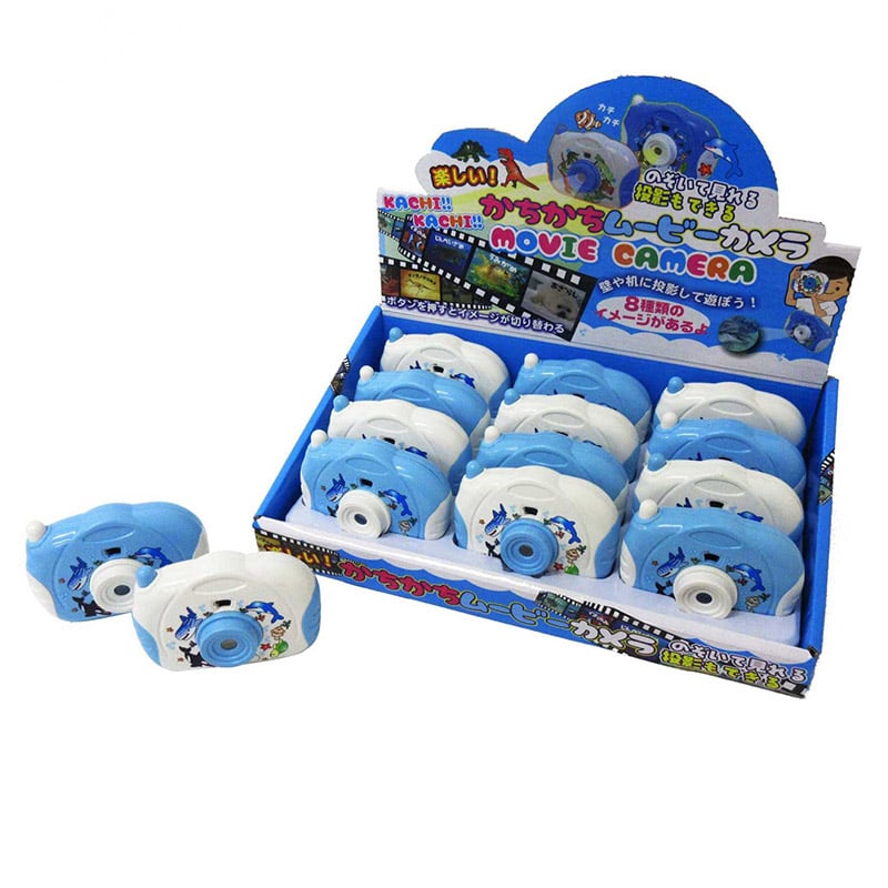 ファースト・アロー かちかちムービーカメラ 海のなかま 2色アソート 206-610 1個(ご注文単位12個)【直送品】