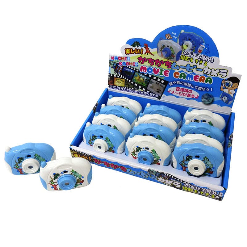 ファースト・アロー かちかちムービーカメラ 恐竜 2色アソート 206-611 1個(ご注文単位12個)【直送品】