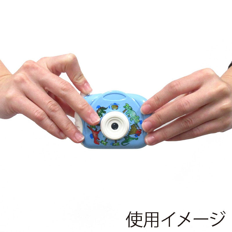ファースト・アロー かちかちムービーカメラ 恐竜 2色アソート 206-611 1個(ご注文単位12個)【直送品】