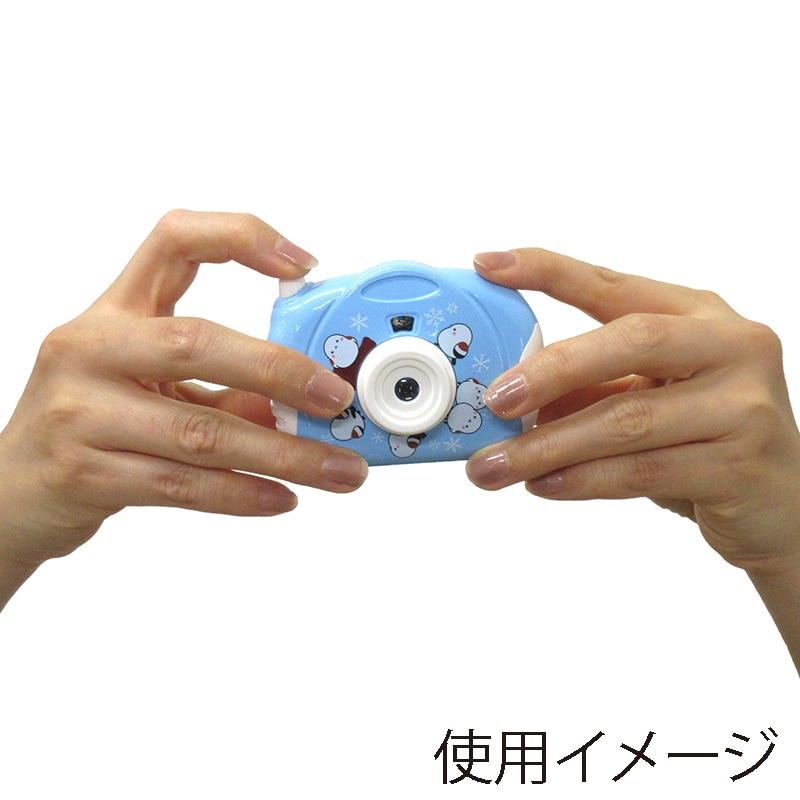 ファースト・アロー かちかちムービーカメラ シマエナガ 2色アソート 206-612 1個(ご注文単位12個)【直送品】