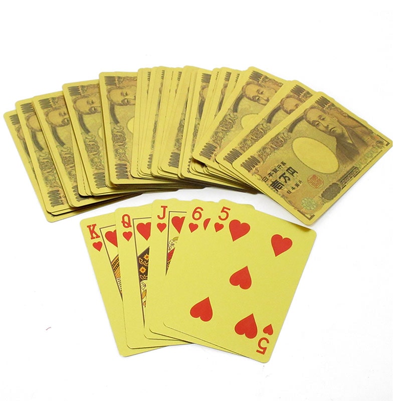 ファースト・アロー 豪華壱萬円!ゴールデンセレブリティトランプ 206-620 1個(ご注文単位10個)【直送品】