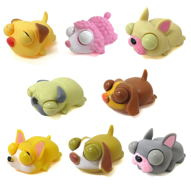 ファースト・アロー にぎってお目覚めワンちゃん 8種アソート 206-741 1個(ご注文単位24個)【直送品】