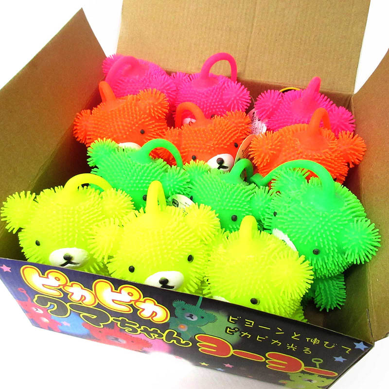 ファースト・アロー ピカピカクマちゃんヨーヨー 206-761 1個(ご注文単位12個)【直送品】