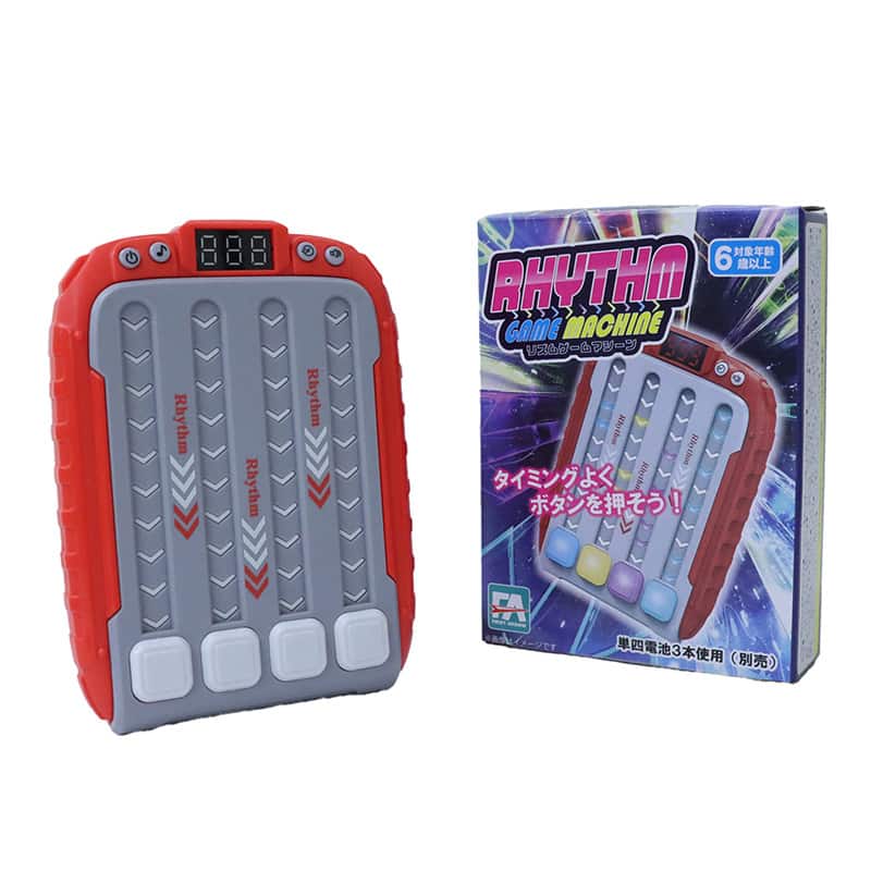 ファースト・アロー リズムゲームマシーン レッド 206-835 1個（ご注文単位24個）【直送品】