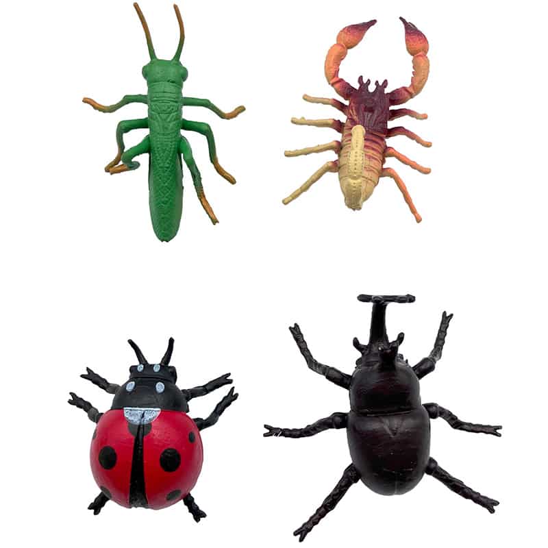 ファースト・アロー 昆虫ワールドフィギュアセット 12種セット 206-955 1セット（ご注文単位12セット）【直送品】