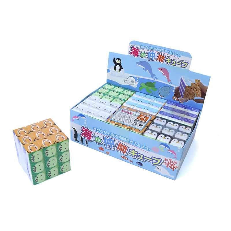 ファースト・アロー 立体パズル 海の仲間キューブ 209-289 1個（ご注文単位6個）【直送品】