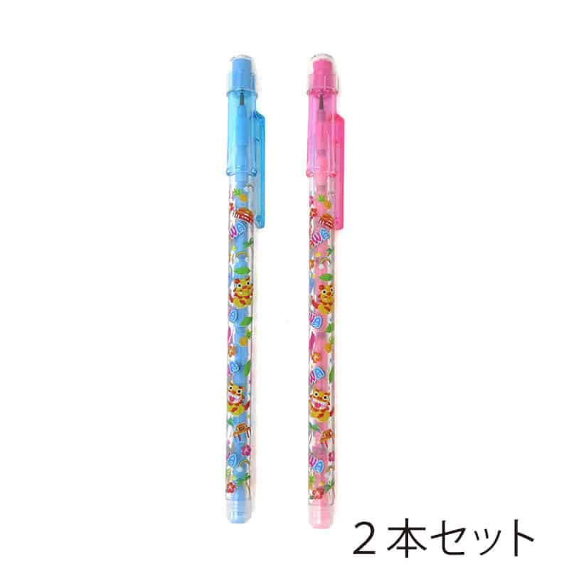 ファースト・アロー ロケット鉛筆 沖縄いっぱい 2本セット 301-831 1セット（ご注文単位24セット）【直送品】