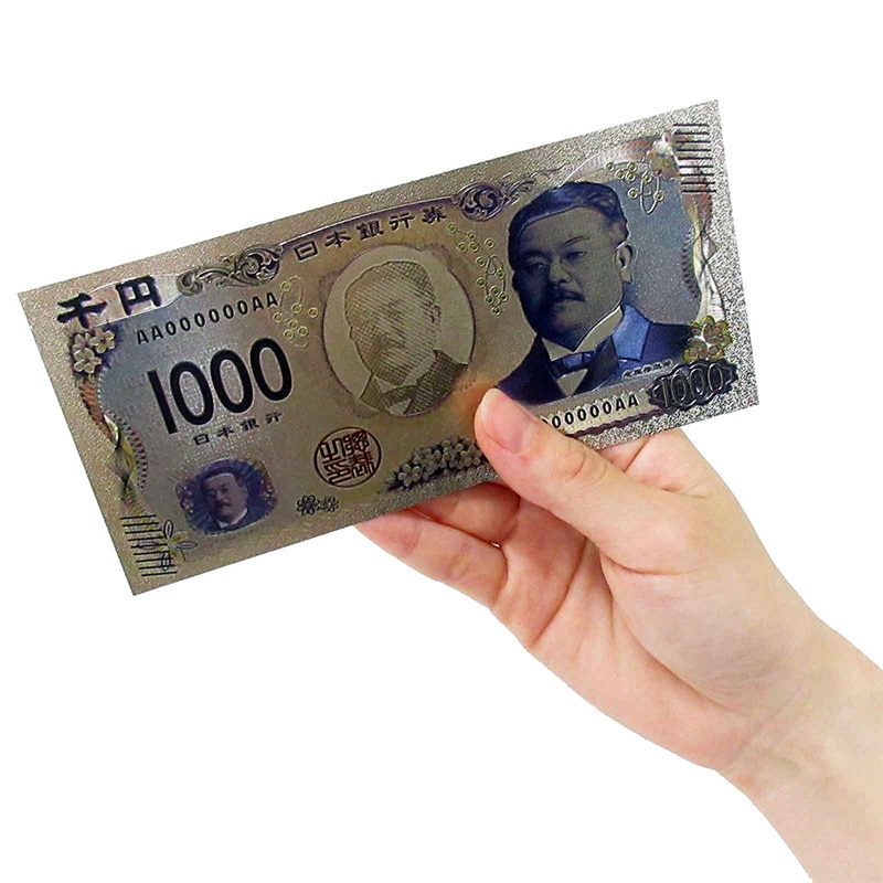 ファースト・アロー 新紙幣　豪華絢爛　千円札 カラー 303-327　1枚（ご注文単位20枚）【直送品】