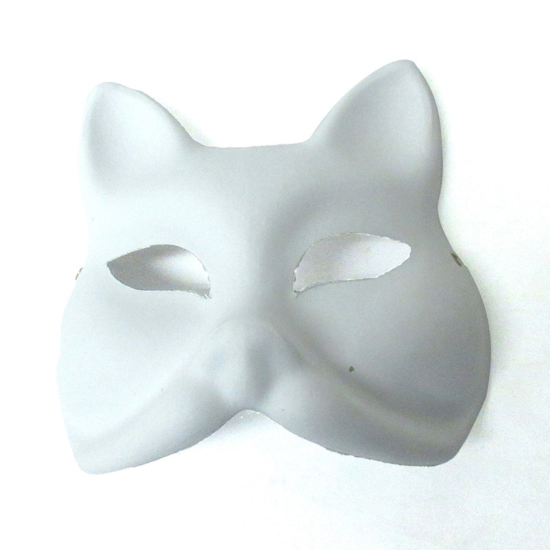 ファースト・アロー 絵付けお面　猫　303-446　1個（ご注文単位20個）【直送品】