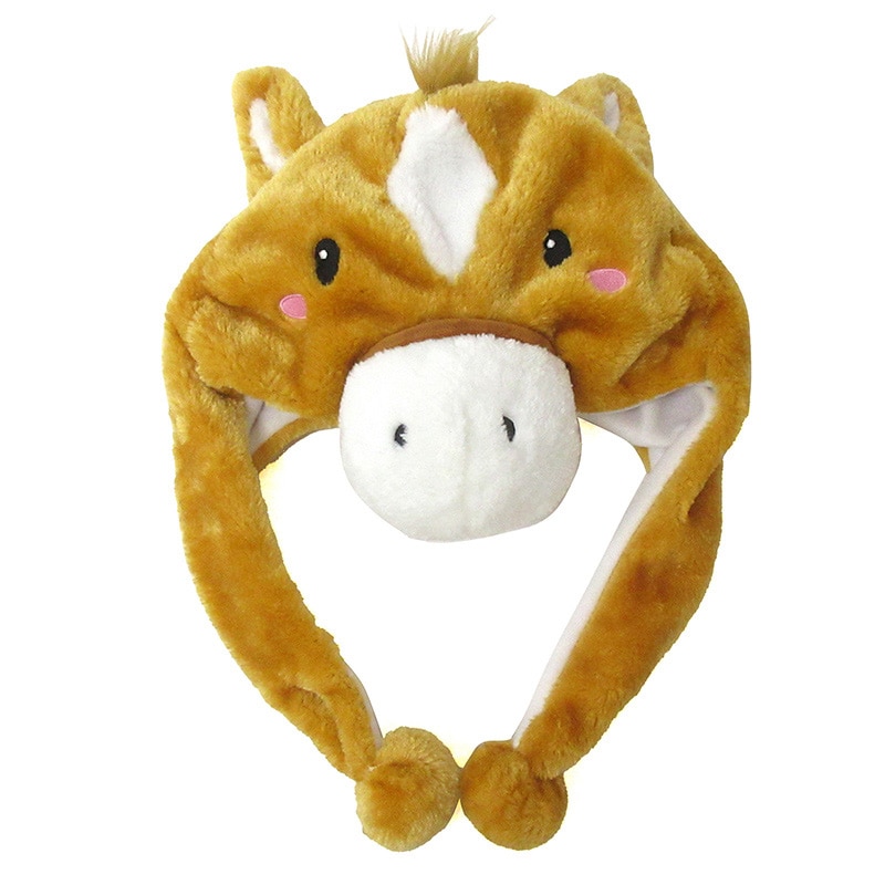 ファースト・アロー アニマル帽子 ウマ 408-121 1個(ご注文単位12個)【直送品】