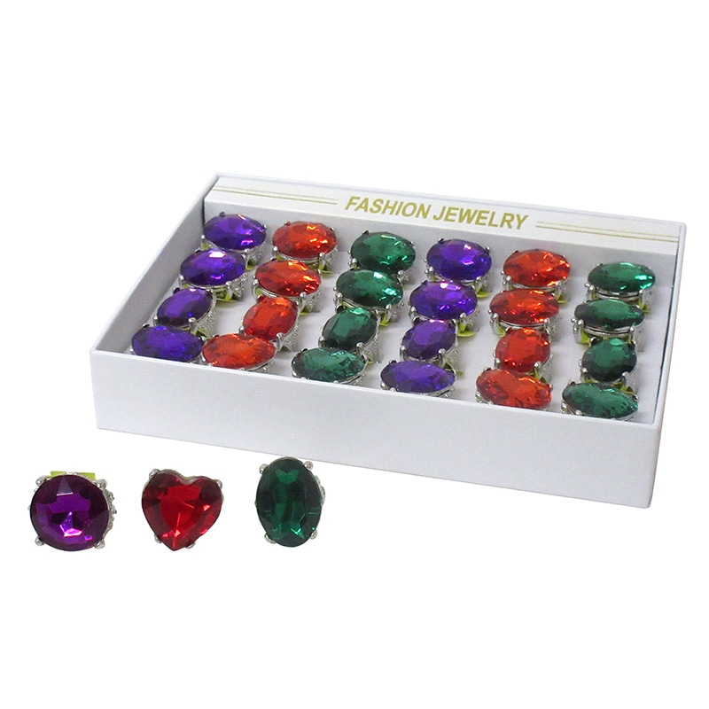 ファースト・アロー お姫様リング 3色アソート 206-380 1個(ご注文単位24個)【直送品】