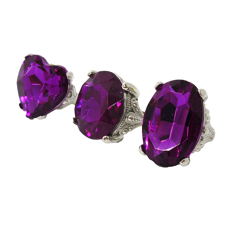 ファースト・アロー お姫様リング 3色アソート 206-380 1個(ご注文単位24個)【直送品】