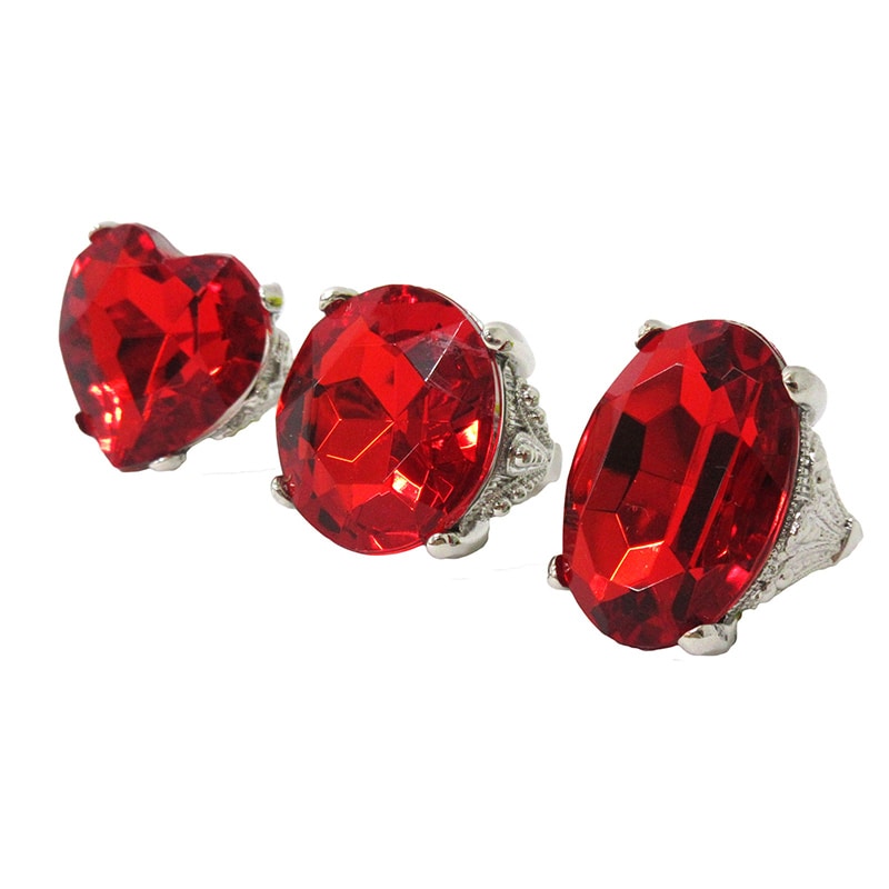 ファースト・アロー お姫様リング 3色アソート 206-380 1個(ご注文単位24個)【直送品】