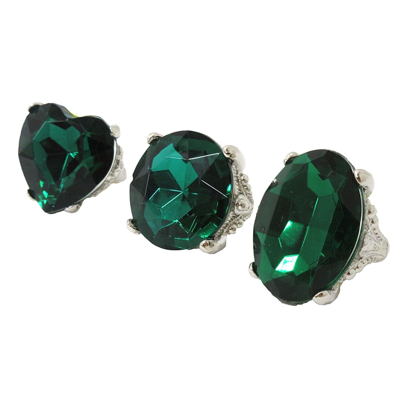 ファースト・アロー お姫様リング 3色アソート 206-380 1個(ご注文単位24個)【直送品】