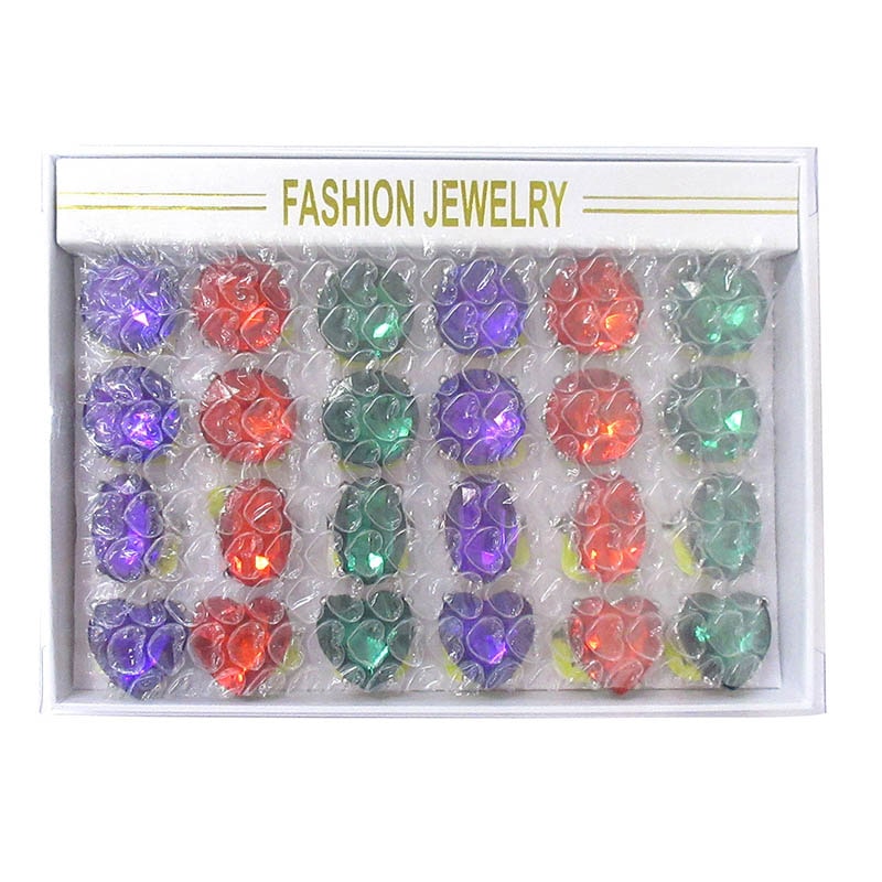 ファースト・アロー お姫様リング 3色アソート 206-380 1個(ご注文単位24個)【直送品】