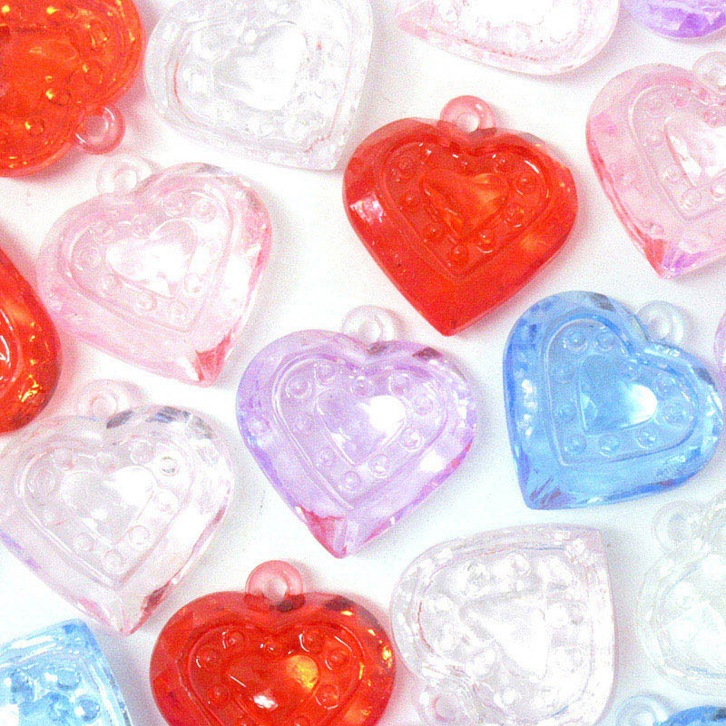 ファースト・アロー クラッシュアイス　ラブリーハート ピンク系ミックス 506-481 1外袋（ご注文単位1袋）【直送品】