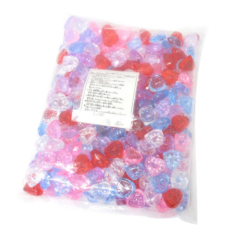 ファースト・アロー クラッシュアイス ラブリーハート ピンク系ミックス 506-481 1外袋(ご注文単位1袋)【直送品】