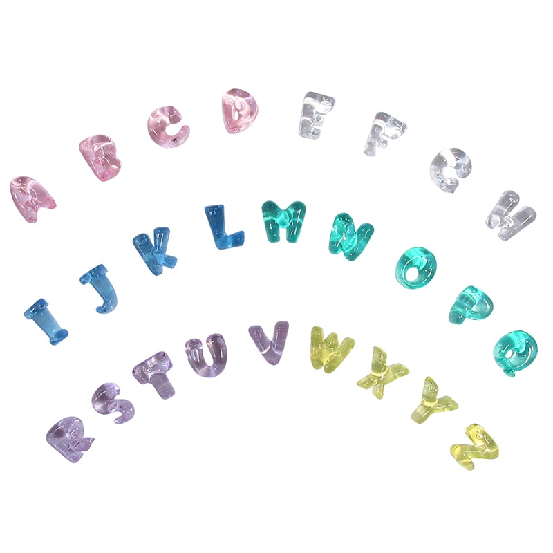 ファースト・アロー クラッシュアイス 数字&アルファベット パステル6カラー 1kg 400個 506-560 1袋(ご注文単位1袋)【直送品】