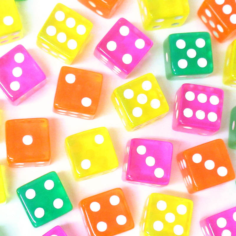 ファースト・アロー クラッシュアイス　サイコロ トロピカル　80個 506-570　1袋（ご注文単位1袋）【直送品】