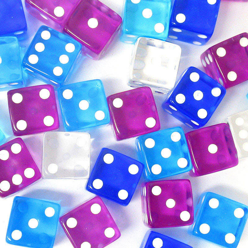 ファースト・アロー アクリルアイス　サイコロ マリン 506-571 1外袋（ご注文単位1袋）【直送品】