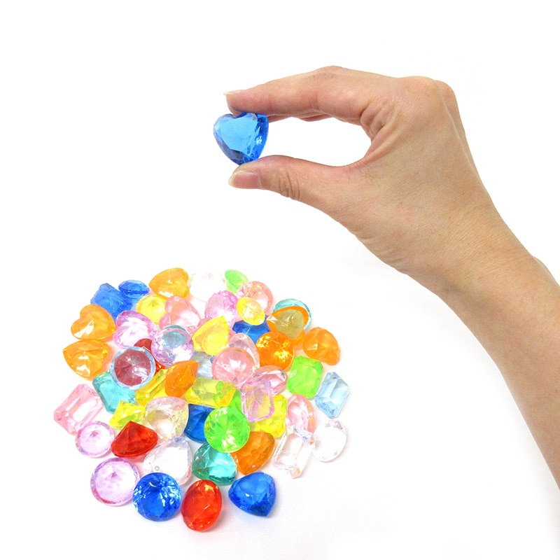 ファースト・アロー クラッシュアイス　ダイヤカット 10カラー　1kg　270個 506-690　1袋（ご注文単位1袋）【直送品】