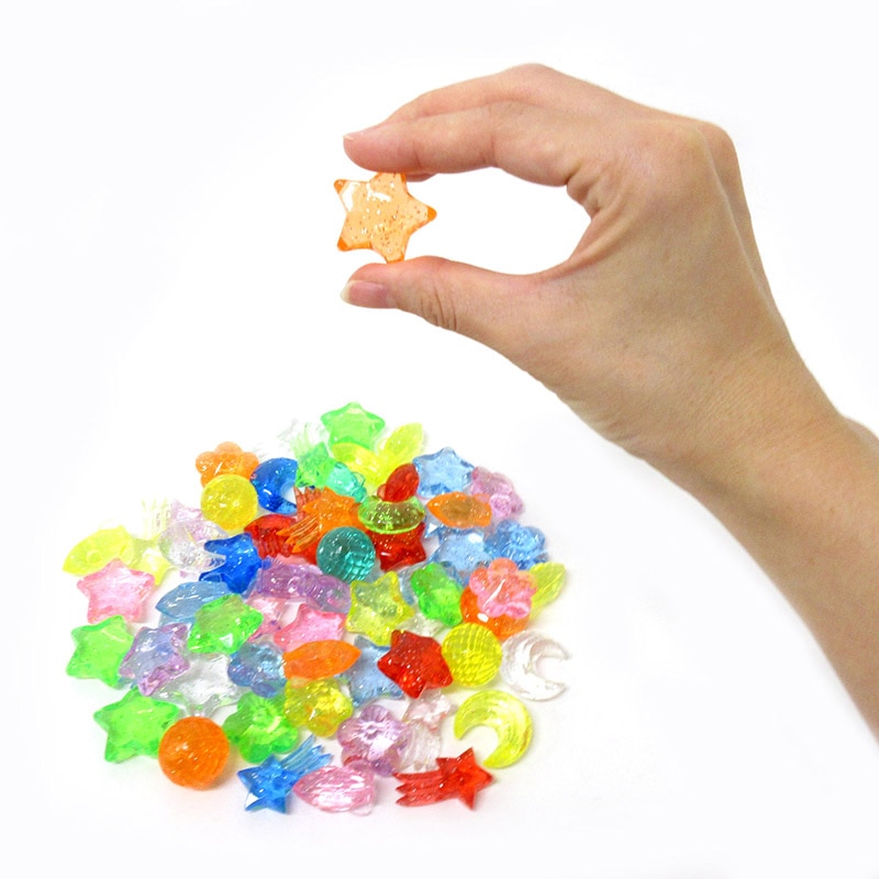 ファースト・アロー クラッシュアイス スカイミックス ラメ10カラー 1kg 300個 506-770 1袋(ご注文単位1袋)【直送品】