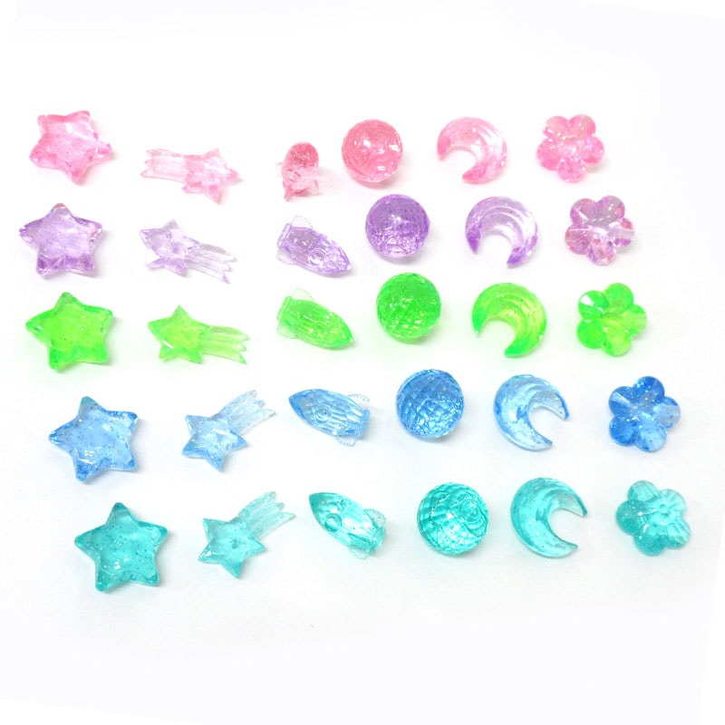 ファースト・アロー クラッシュアイス スカイミックス ラメ10カラー 1kg 300個 506-770 1袋(ご注文単位1袋)【直送品】