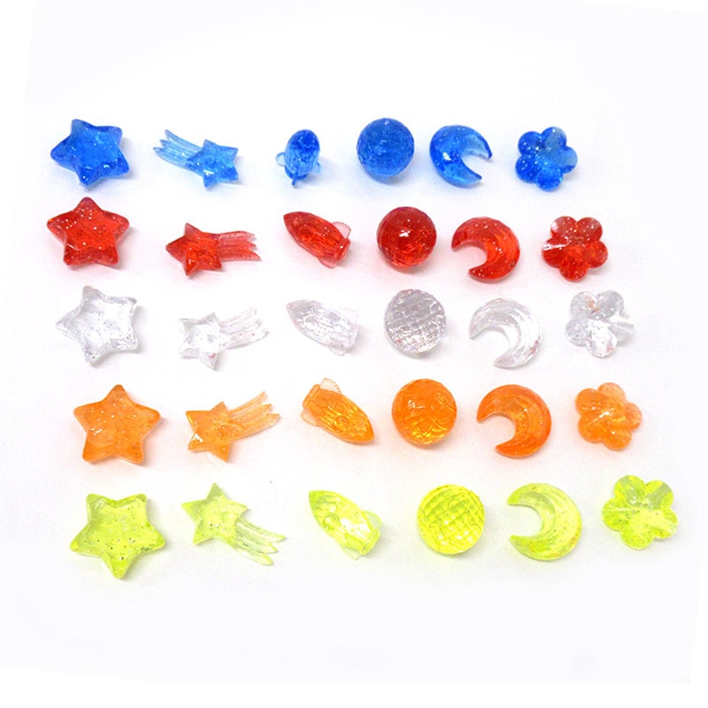 ファースト・アロー クラッシュアイス スカイミックス ラメ10カラー 1kg 300個 506-770 1袋(ご注文単位1袋)【直送品】