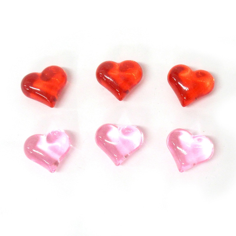 ファースト・アロー クラッシュアイス リトルハート レッド&ピンク 1kg 310個 506-951 1袋(ご注文単位1袋)【直送品】