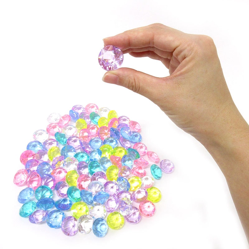 ファースト・アロー クラッシュアイス ブリリアントカット パステル6カラー 1kg 310個 506-960 1袋(ご注文単位1袋)【直送品】