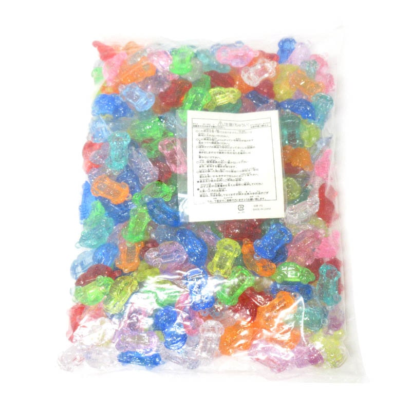 ファースト・アロー クラッシュアイス ミニカー ラメ 10カラー 1kg 270個 506-992 1袋(ご注文単位1袋)【直送品】