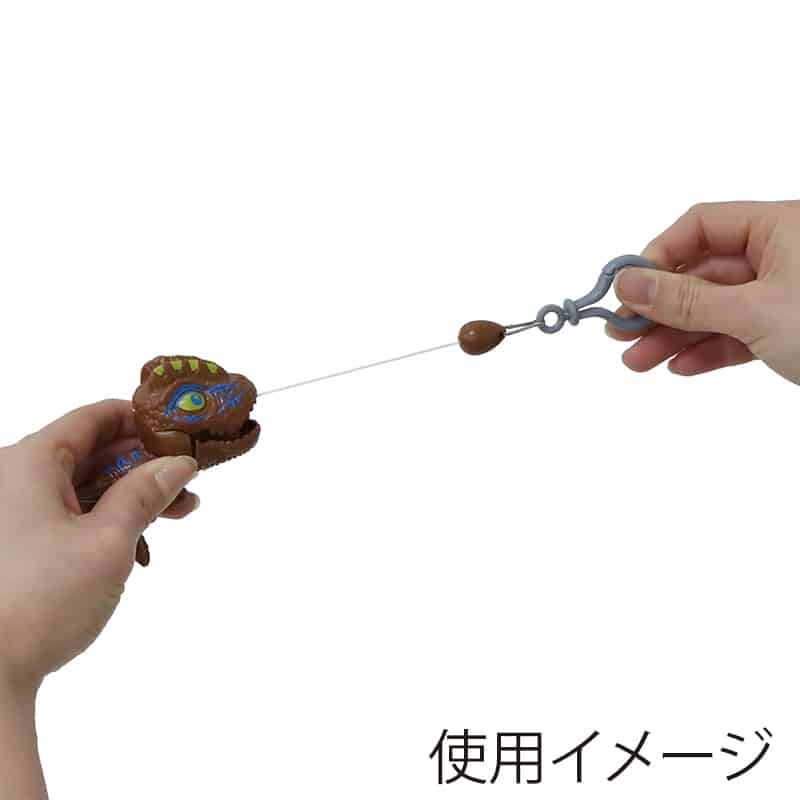 ファースト・アロー パクパク キーホルダー 恐竜 4色アソート 603-682 1個(ご注文単位24個)【直送品】