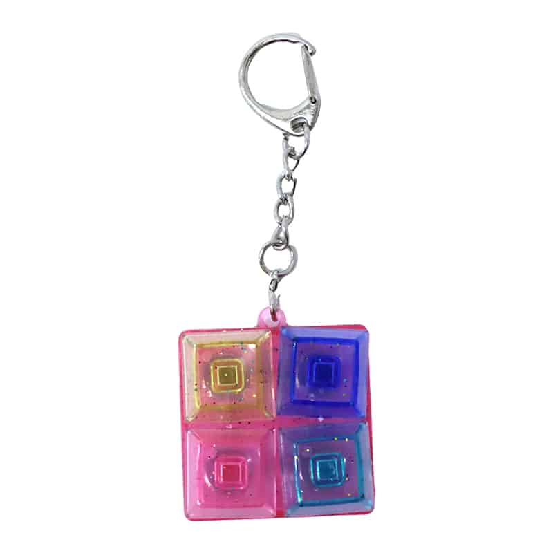 ファースト・アロー カチカチキーボード キーホルダー スクエア 603-850 1個（ご注文単位12個）【直送品】