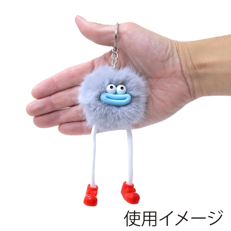 ファースト・アロー ぷるるんリップモンスター キーホルダー 10色アソート 603-910 1個（ご注文単位20個）【直送品】