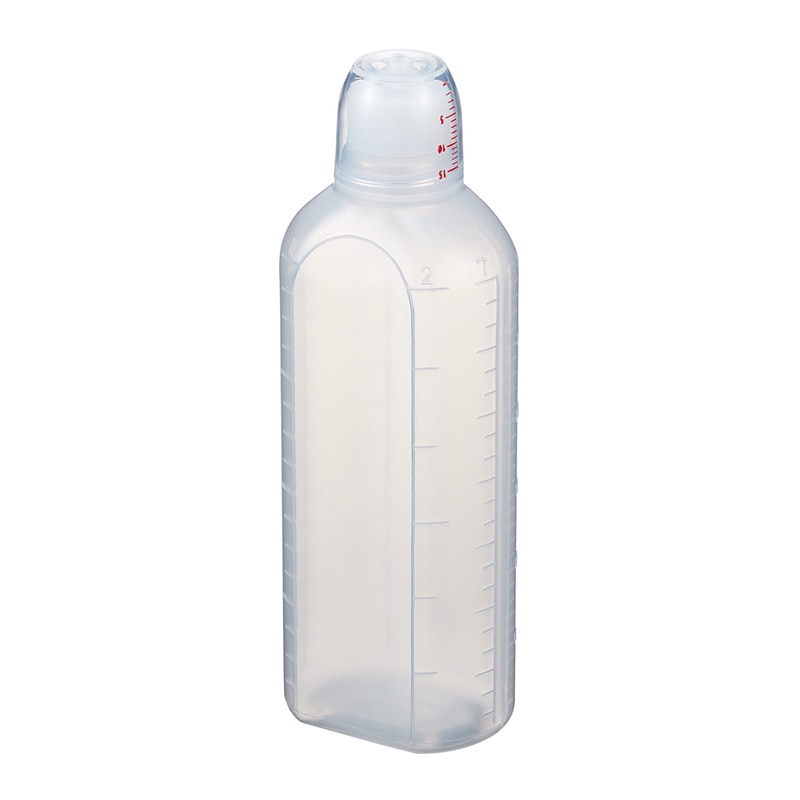 投薬瓶ハイオール赤線付　未滅菌 300cc　50本入  1個（ご注文単位1個）【直送品】