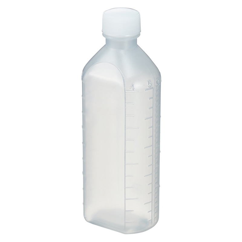 投薬瓶PPB　滅菌済　少数包装　200cc 5本入　キャップ：白PE　基本色  1個（ご注文単位1個）【直送品】