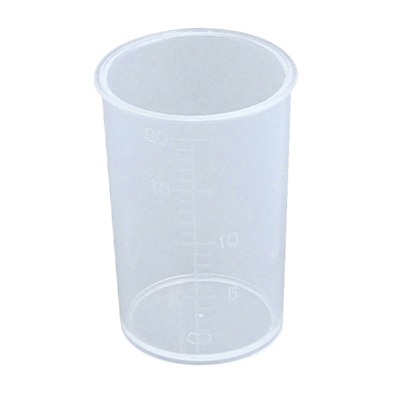 薬杯2号　ポリプロピレン　未滅菌 20cc　31×46mm　100個入  1個（ご注文単位1個）【直送品】