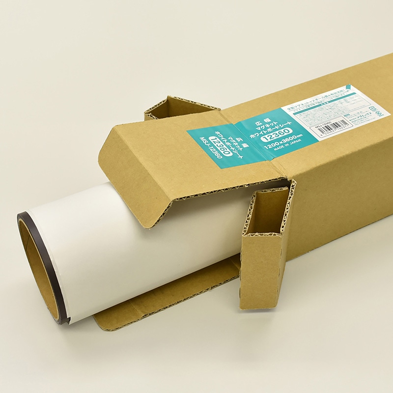 マグエックス 広幅マグネットホワイトボードシート MSJ-12240 1箱(ご注文単位1箱)【直送品】