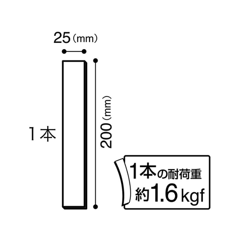 マグエックス マグネット粘着付テープ 強力 2本入 MSTP-200 1個(ご注文単位10個)【直送品】