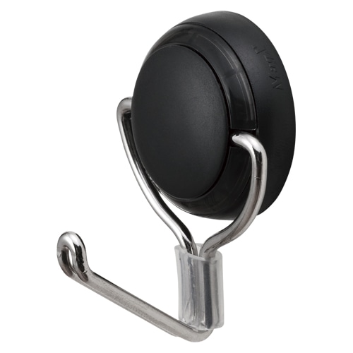 マグエックス マグネットフック ゼロスライド S MZR-4K S 黒 1パック(ご注文単位10個)【直送品】